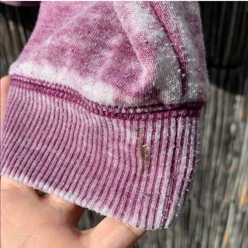 ✖️SOLD OUT✖️STEVEMADDEN Distressed Fleece Hoodie S - Picture 3 of 8